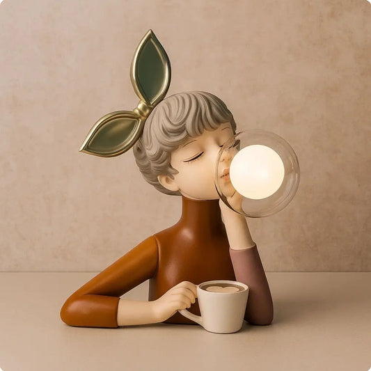 Lampe de Table <br> Rêve Sucré | Candy Girl - Ava |   Delvanie