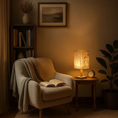 Lampe japonaise - Éclat Zen | Luxora -  |   Delvanie