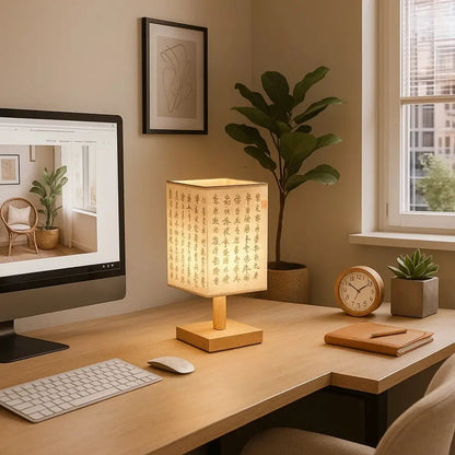 Lampe japonaise - Éclat Zen | Luxora -  |   Delvanie