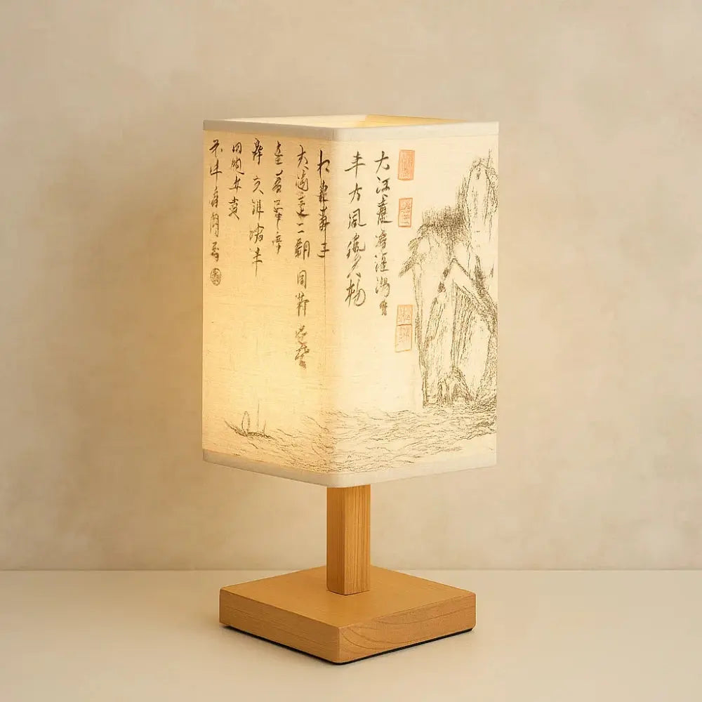 Lampe japonaise - Éclat Zen | Luxora - Sakura |   Delvanie