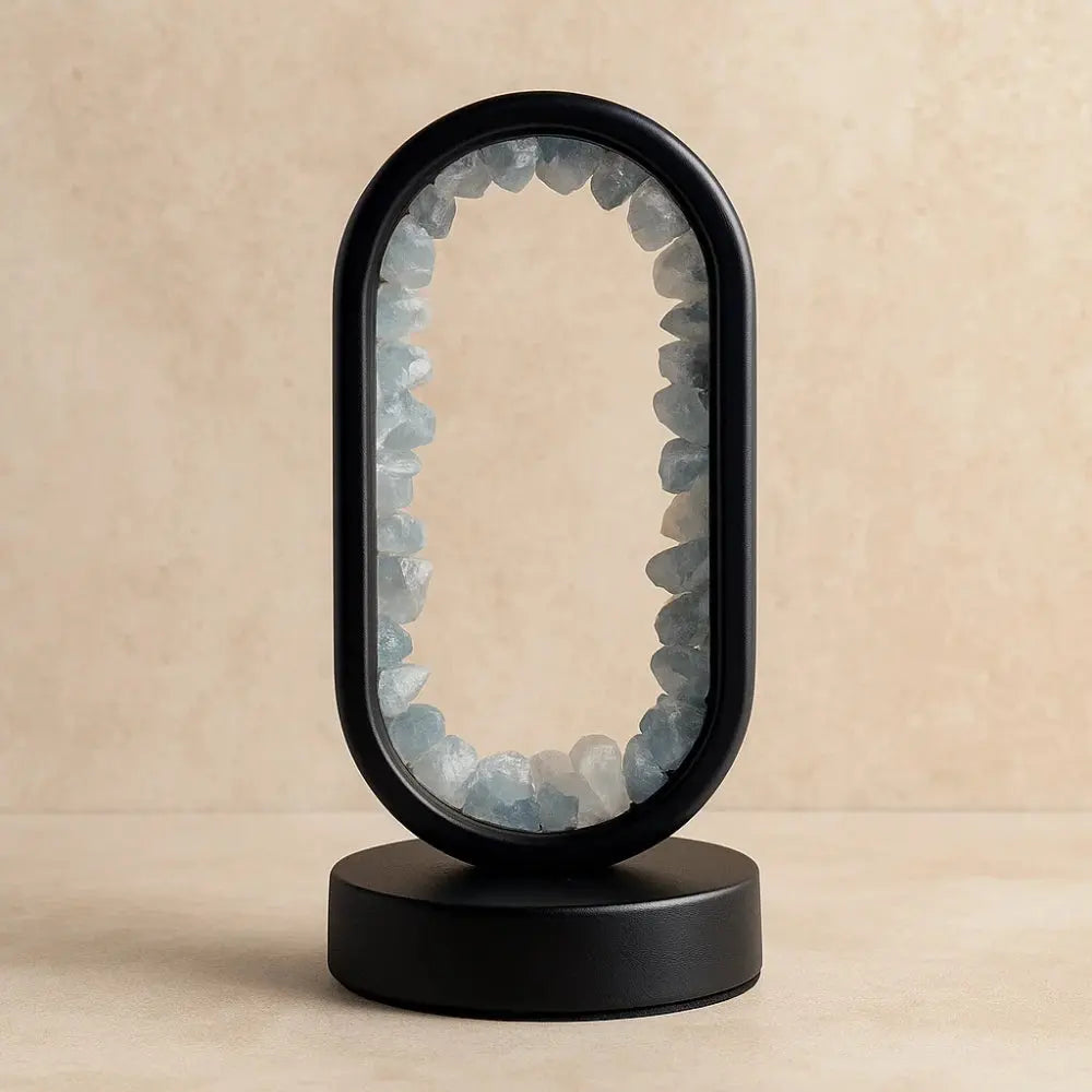 Lampe Cristal <br> Sérénité Améthyste | Auralight | Delvanie