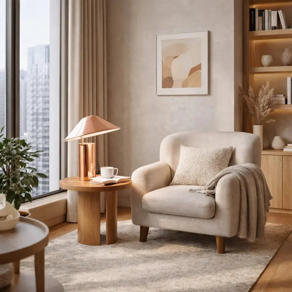 Lampe de Table Champignon - Dôme Nocturne | Eclipsya