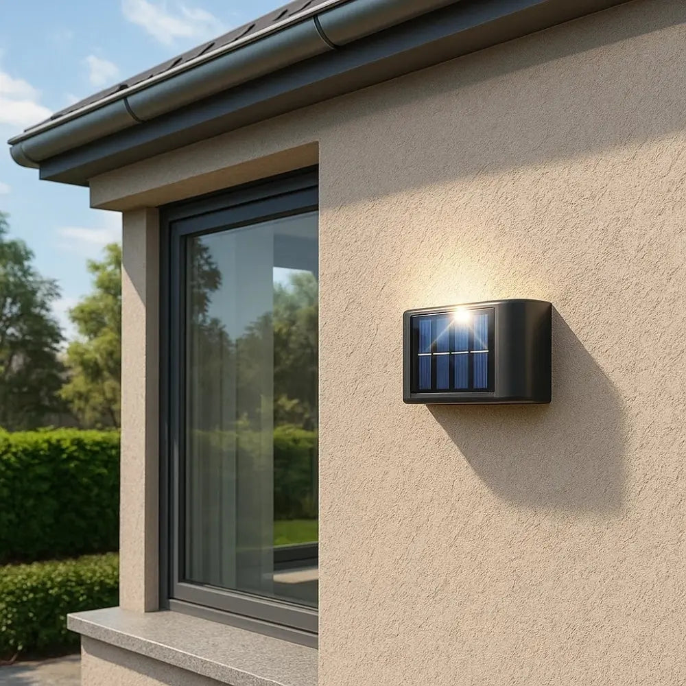 Applique Extérieur Solaire <br> Charme de Nuit | Lumora | Delvanie