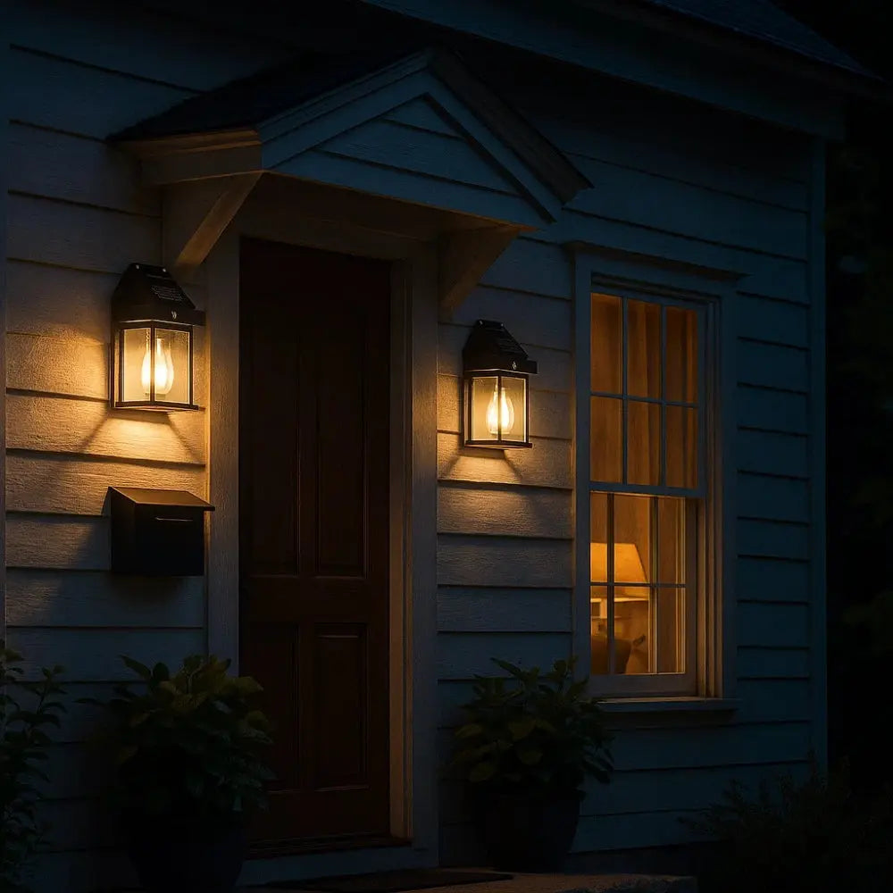 Applique Exterieur Solaire <br> Chaleur Naturel | Soléa | Delvanie