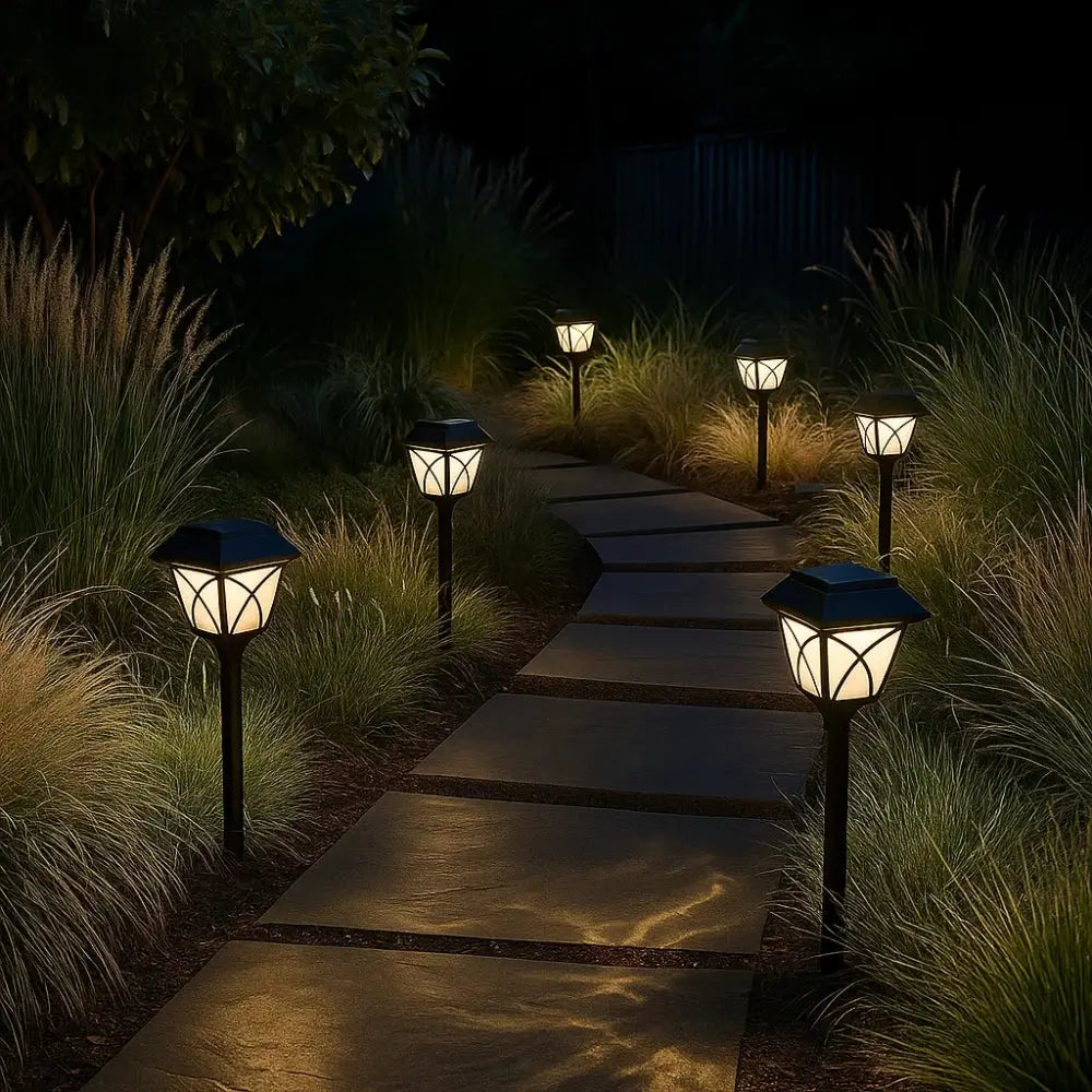 Lampe Solaire Extérieur <br> Lueur d'Or | Solara | Delvanie