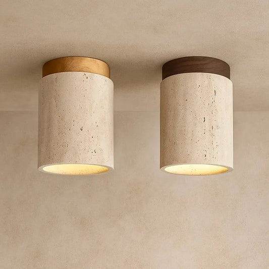 Plafonnier Travertin <br> Design Raffiné | Travina | Delvanie