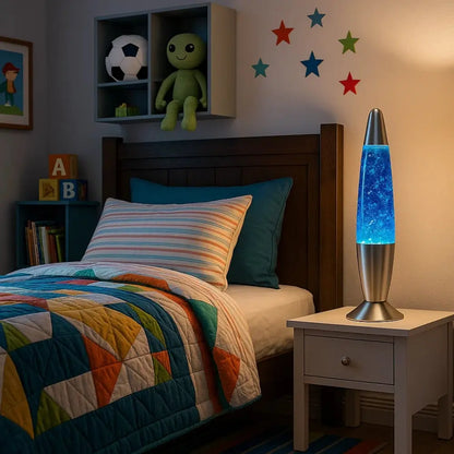 Lamp À Lave - Volutes Rétro Lumineuses | Lavalyn -  |   Delvanie