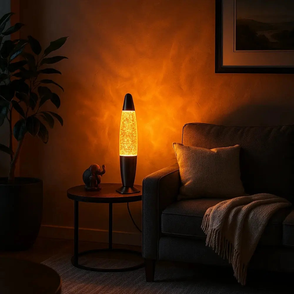 Lamp À Lave - Volutes Rétro Lumineuses | Lavalyn -  |   Delvanie