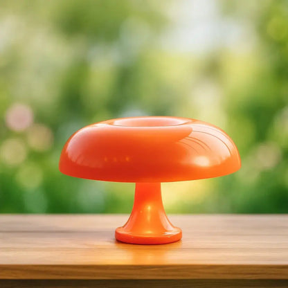 Lampe Champignon Orange - Lueur Rétro | Orla -  |   Delvanie