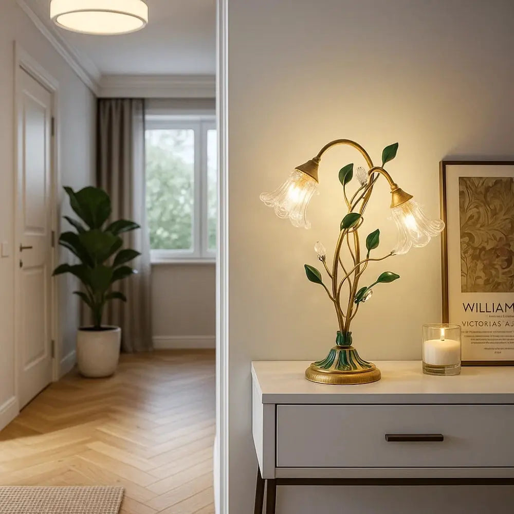 Lampe Fleur - Fleur Cristal Vintage | Floréline -  |   Delvanie