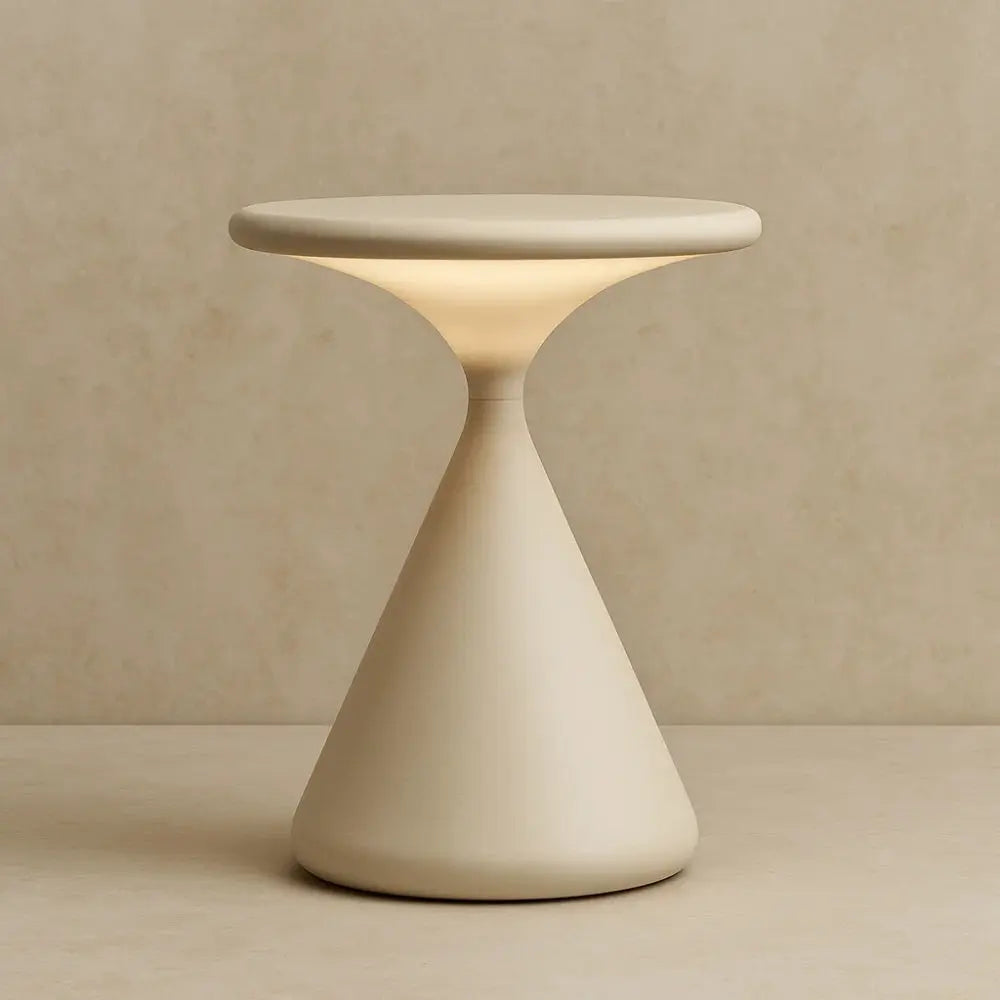 Lampe De Table Led Sans Fil - Sablier Lumière Nomade | Aerisya - Lumière |   Delvanie