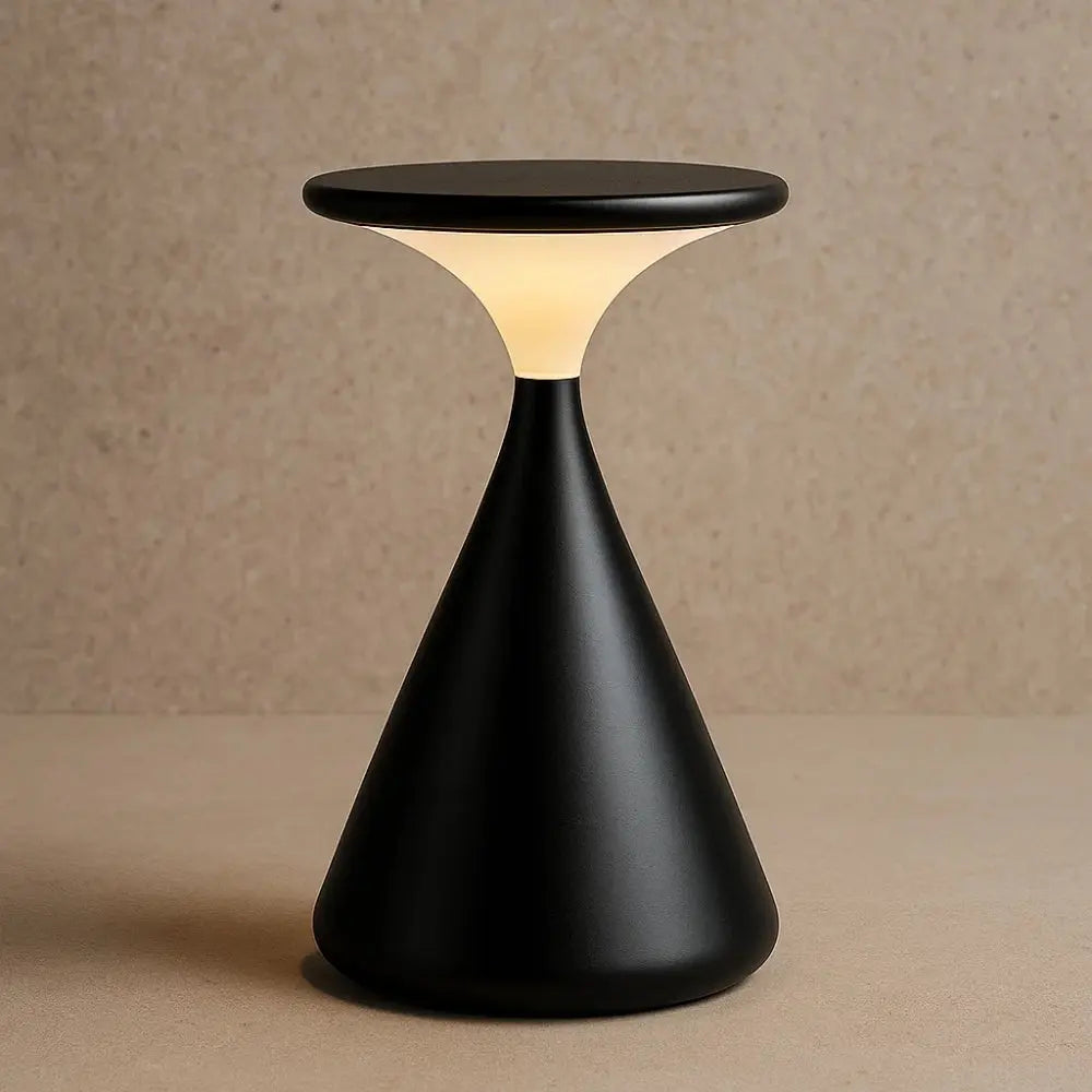 Lampe De Table Led Sans Fil - Sablier Lumière Nomade | Aerisya - Obscurité |   Delvanie