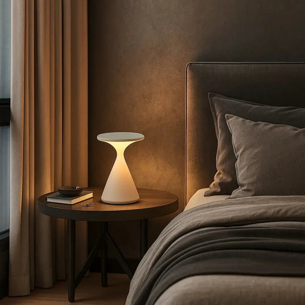 Lampe De Table Led Sans Fil - Sablier Lumière Nomade | Aerisya -  |   Delvanie