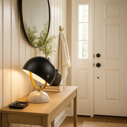 Lampe De Chevet Moderne - Sculpture Marbre Apaisante | Marvella -  |   Delvanie