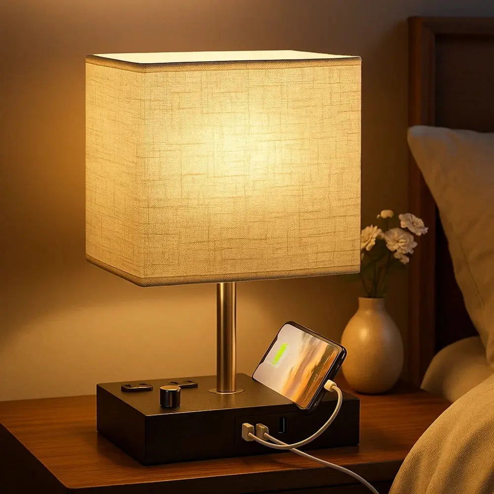 Lampe de Chevet Design <br> Lueur Chic | Vistara | Delvanie