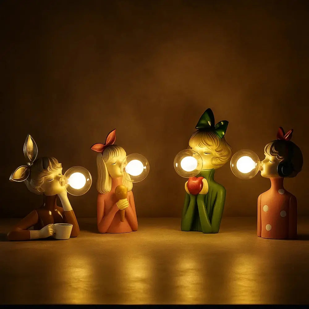 Lampe de Table <br> Rêve Sucré | Candy Girl | Delvanie