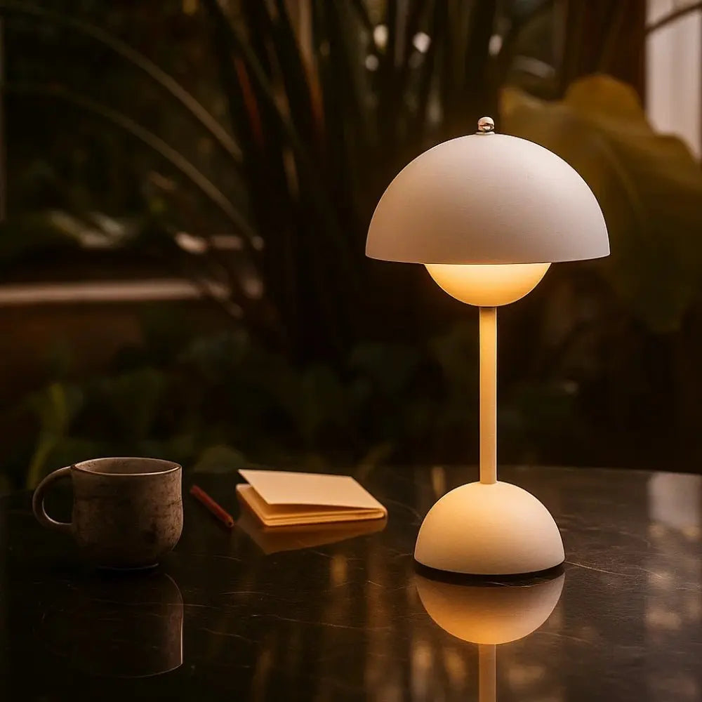 Lampe Champignon <br> Charme d’Antan | Nostalia | Delvanie