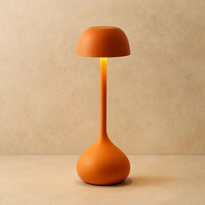Lampe de Bureau LED - Champi Lumineux | Mushara - Orange |   Delvanie