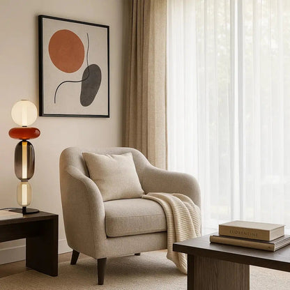 Lampe sur Pied - Style Contemporain | Vistara -  |   Delvanie