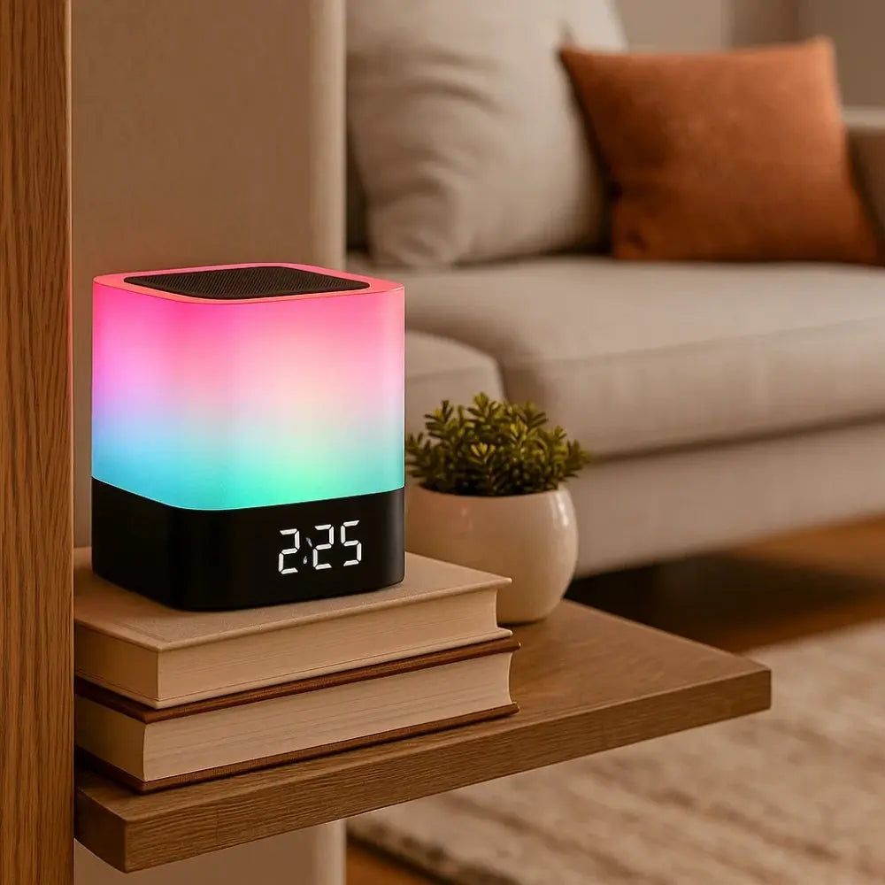 Lampe Enceinte Bluetooth <br> Lueur Musicale | Sonora | Delvanie