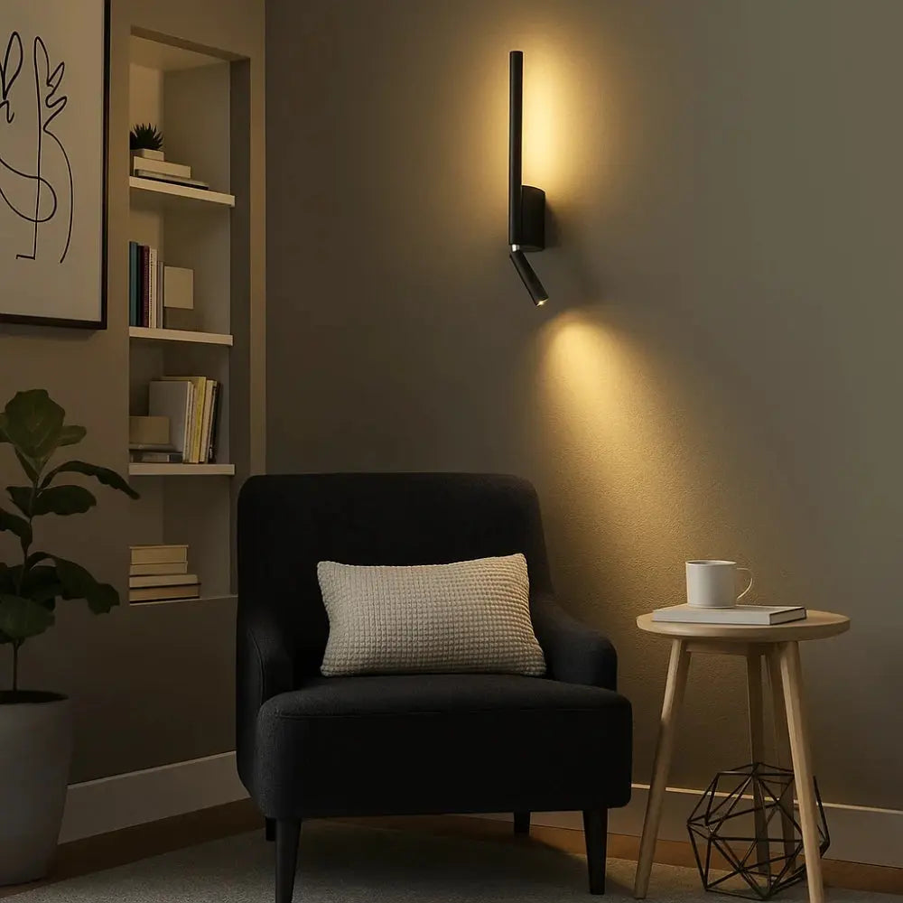 Applique Murale Rotative <br> Lueur Flexible | Tiora | Delvanie