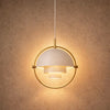 Lampes Suspensions - Dôme Pivotant Doré | Lunvex -  Suspension luminaire Delvanie
