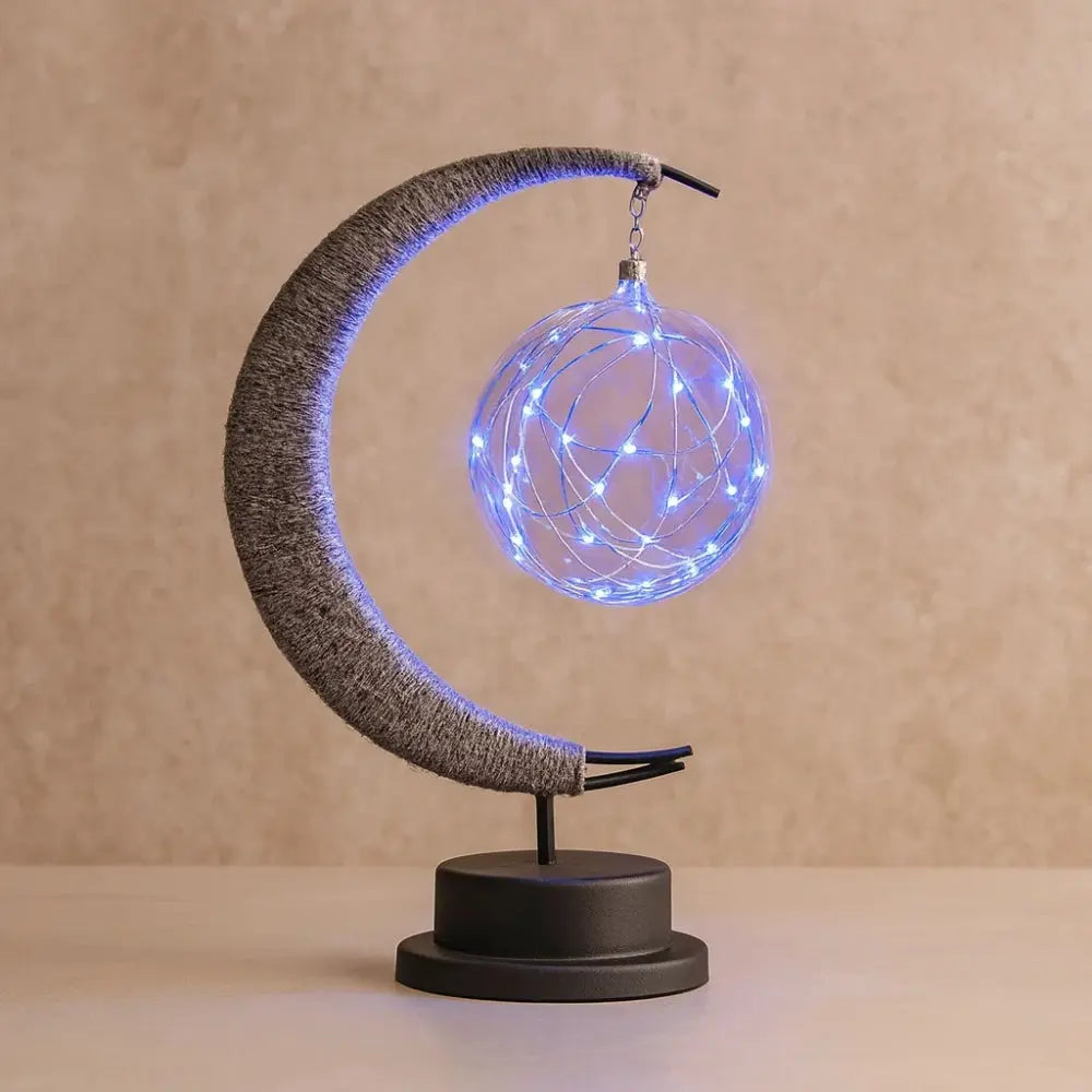 Lampes de Chevet - Lune de Verre Enchantée | Célyna -  |   Delvanie