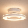 Lumière Plafond - Anneau Doré Flottant | Lyséa -  |   Delvanie