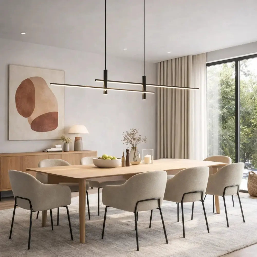 Luminaire pour salle à manger - Halo Suspendu Chic | Selvoria -  |   Delvanie