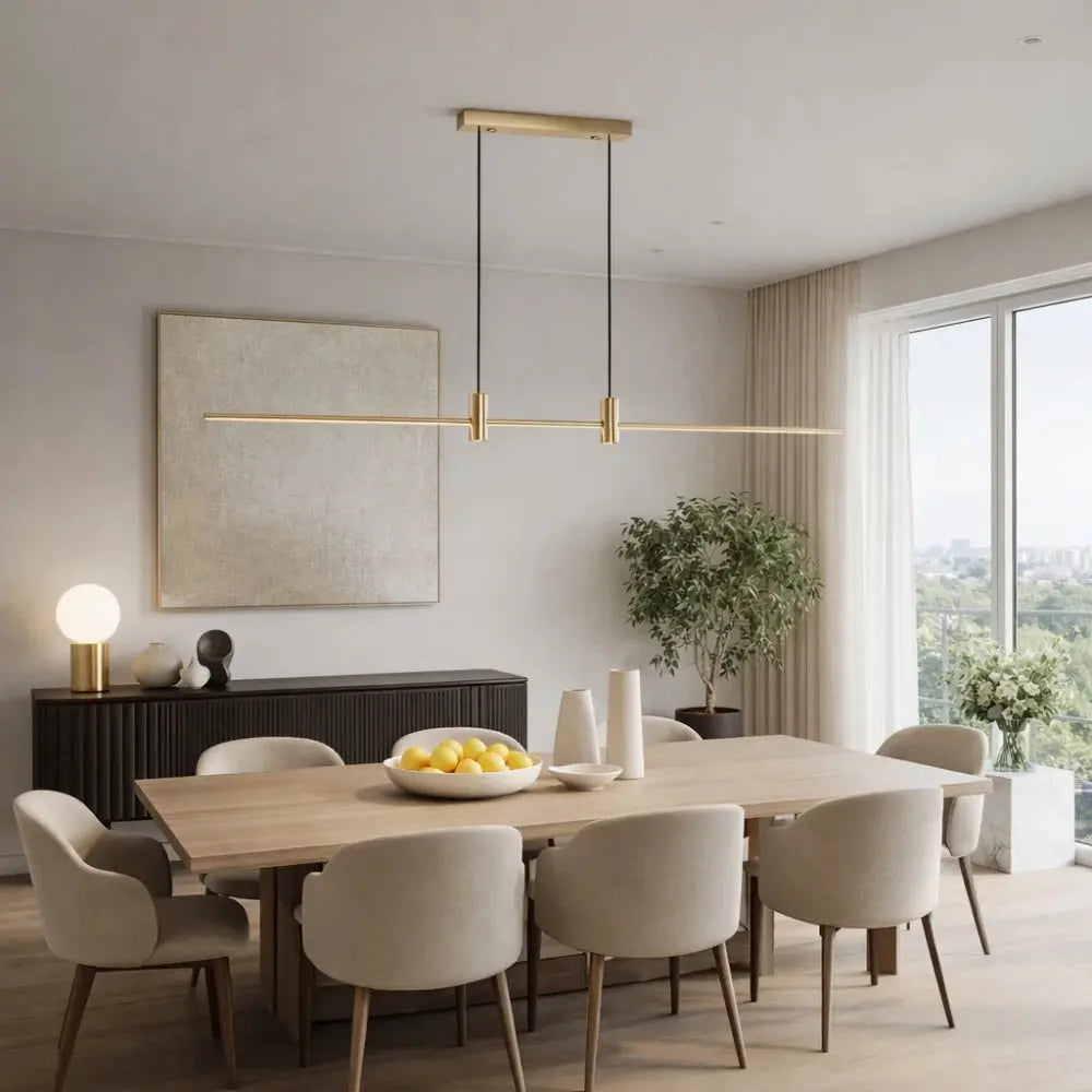 Luminaire pour salle à manger - Halo Suspendu Chic | Selvoria -  |   Delvanie