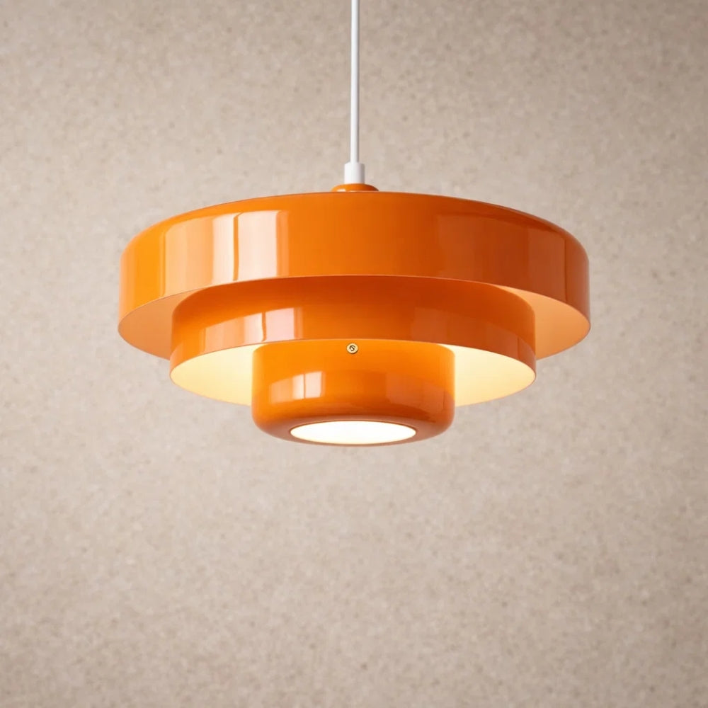 Luminaires Suspension - Couches Métal Vintage | Elvoria -  |   Delvanie