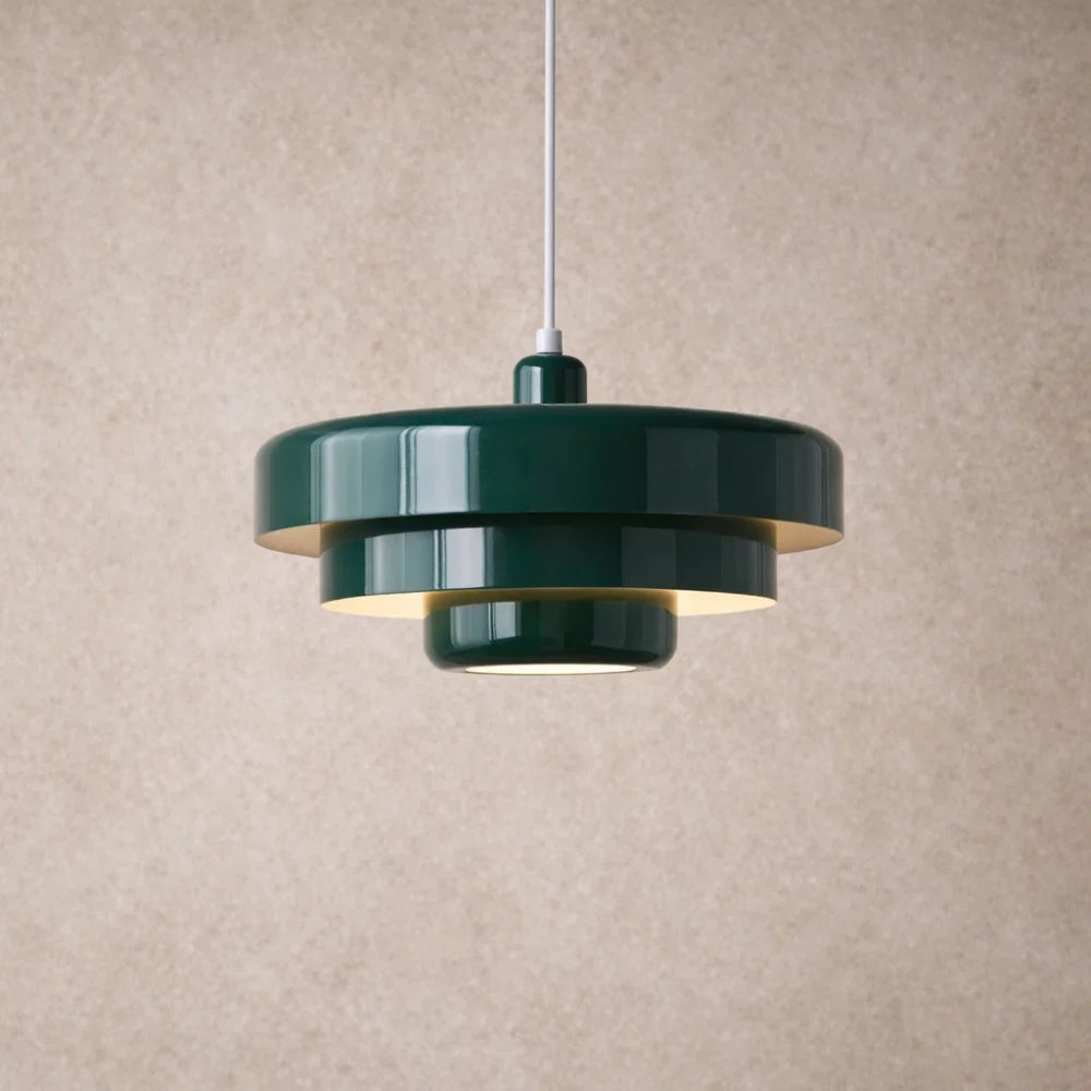 Luminaires Suspension - Couches Métal Vintage | Elvoria -  |   Delvanie