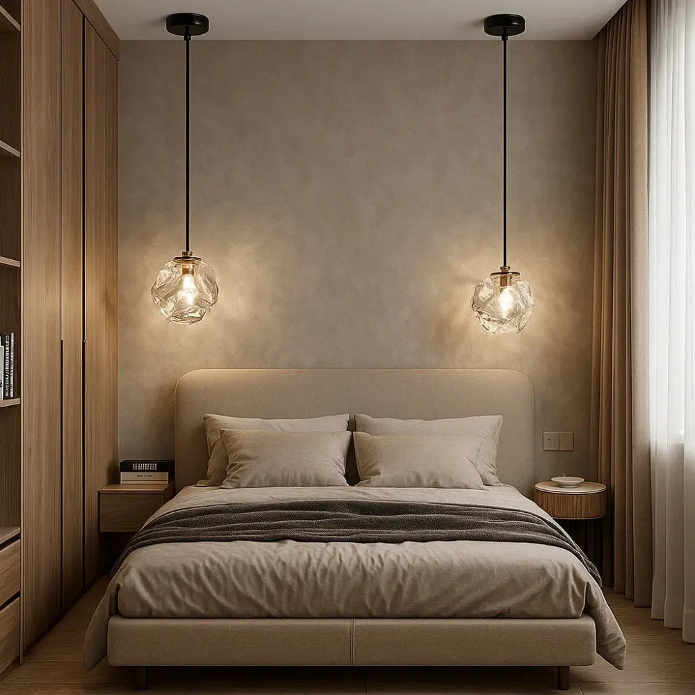 Suspension Luminaire Design - Halo Acrylique Raffiné | Luméor -  |   Delvanie