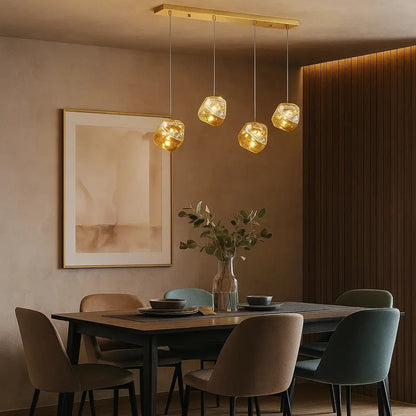 Suspension Luminaire Design - Halo Acrylique Raffiné | Luméor -  |   Delvanie