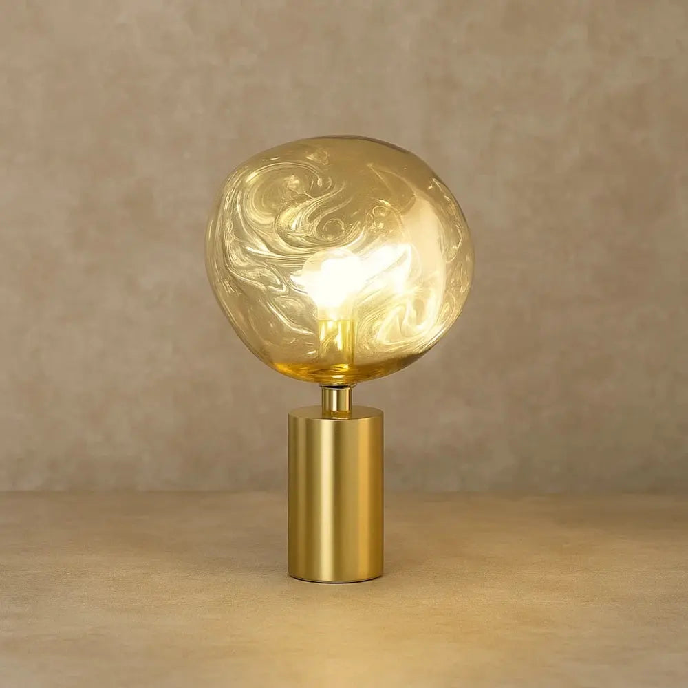 Lampe de Table Sans Fil <br> Lueur Spatiale | Orionis | Delvanie