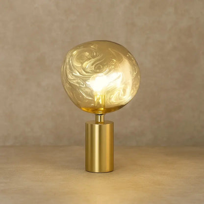 Lampe de Table Sans Fil - Lueur Spatiale | Orionis - 43cm / Or |   Delvanie