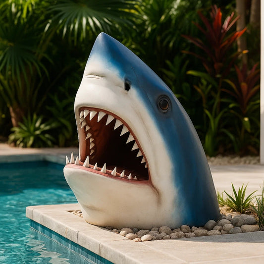 Outdoor Metal Art Marine Theme Decor