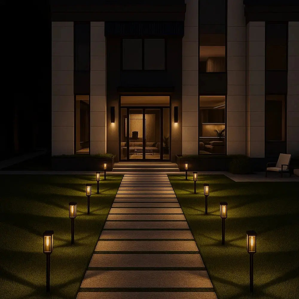 Lampes Exterieur Solaire <br> Lueur Envoûtante | LumiSol | Delvanie