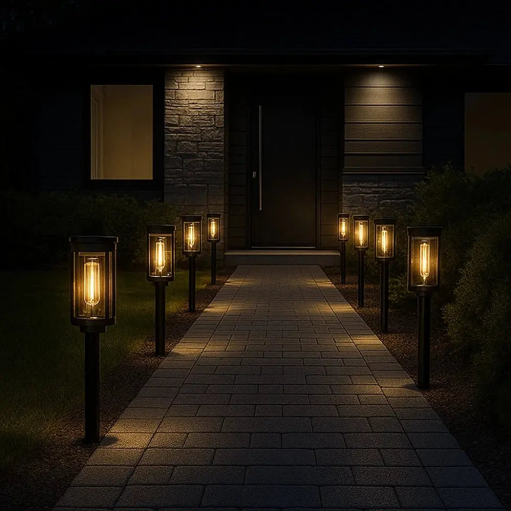 Lampes Exterieur Solaire <br> Lueur Envoûtante | LumiSol | Delvanie