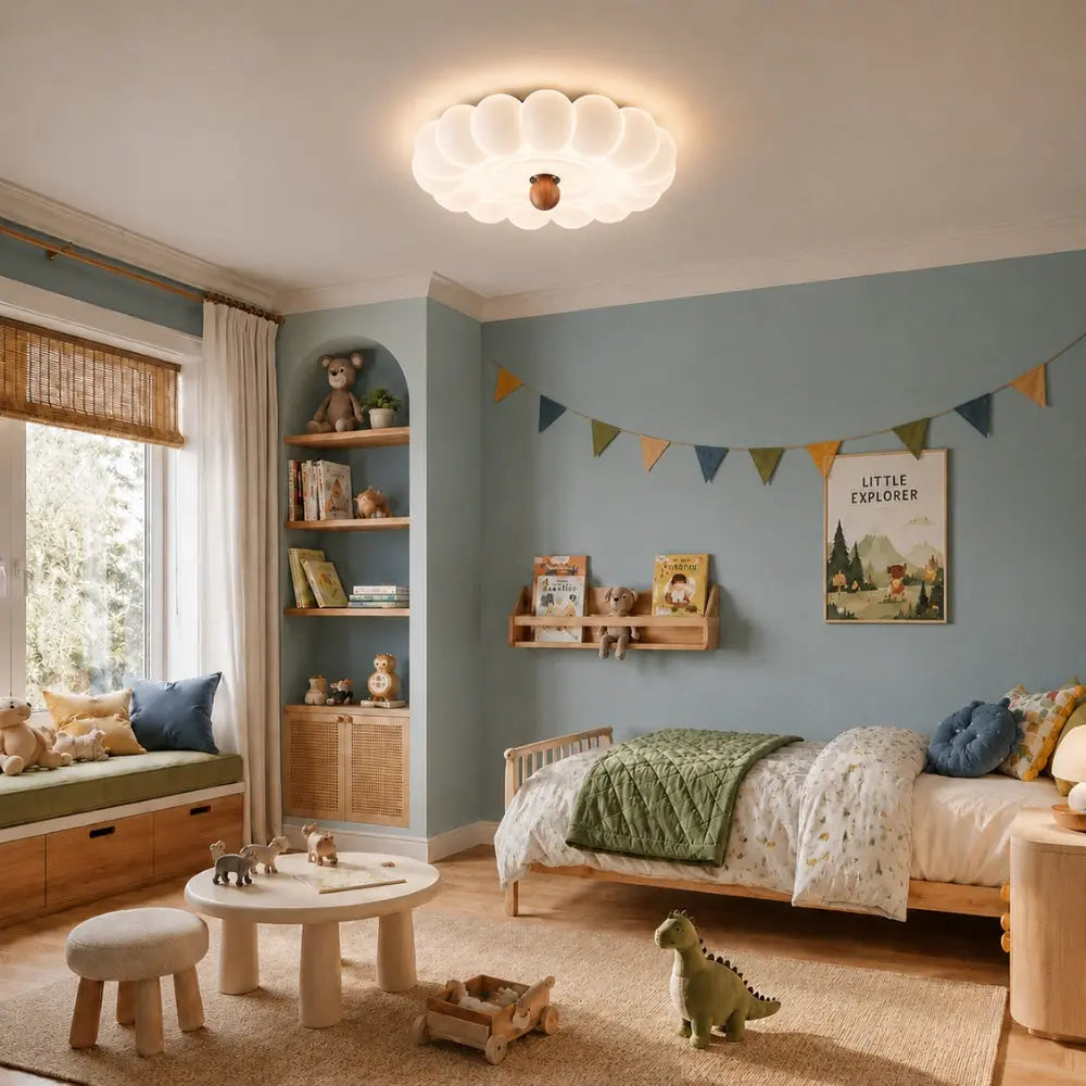 Plafonnier Chambre - Bulles Nuage Romantique | Allora -  Luminaire plafonnier Delvanie