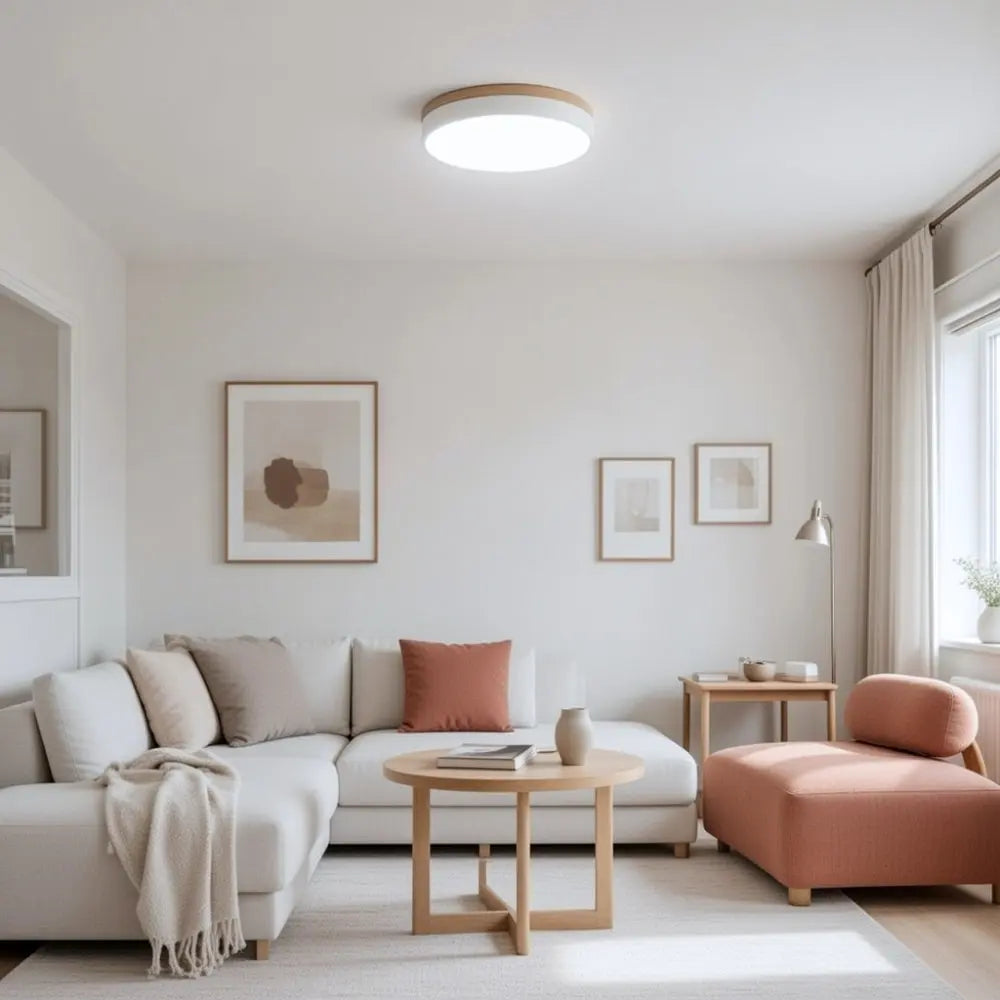 Plafonnier LED - Halo Naturel | Solvyn -  |   Delvanie