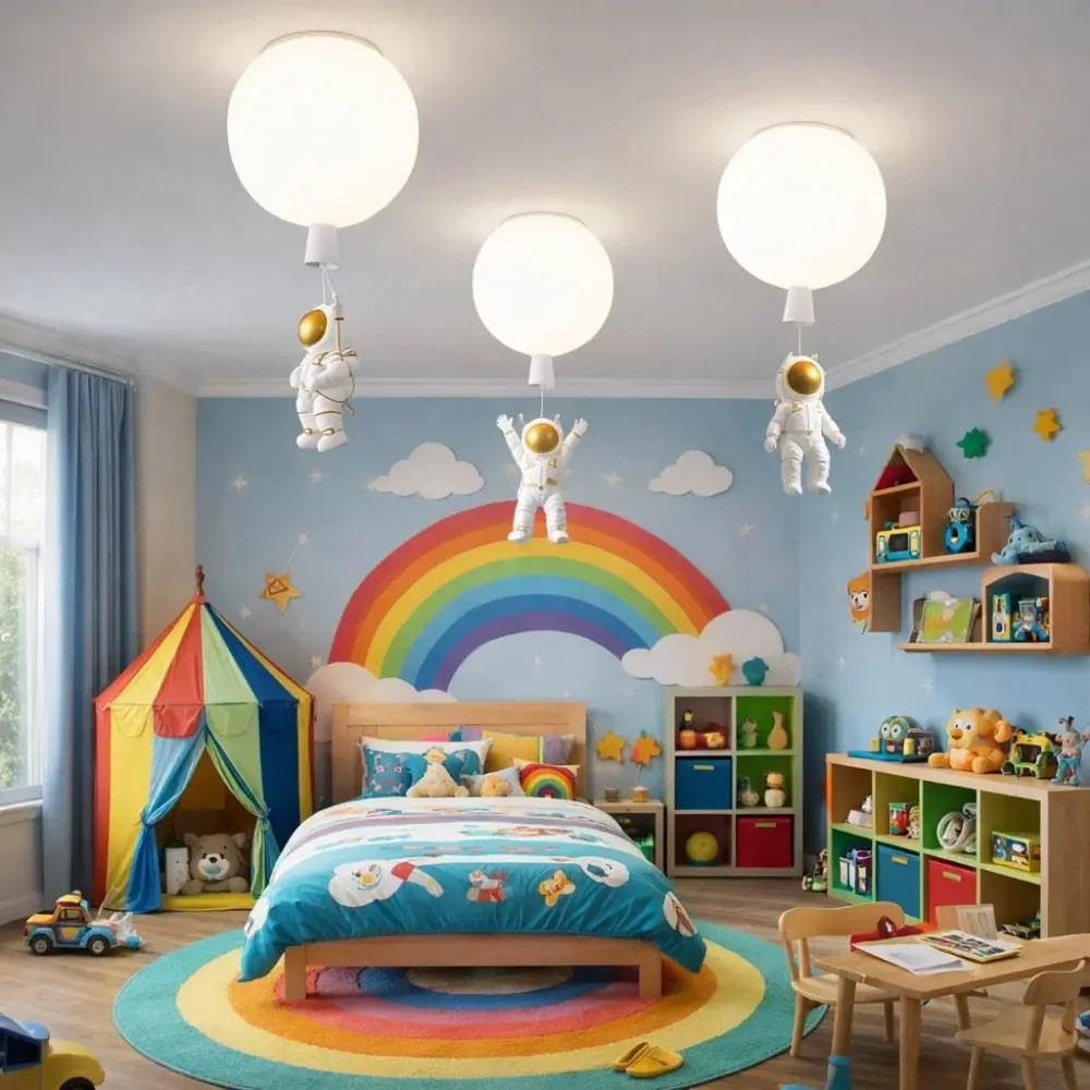 Plafonnier Led Chambre - Galaxie Astrale | Kosmya -  |   Delvanie