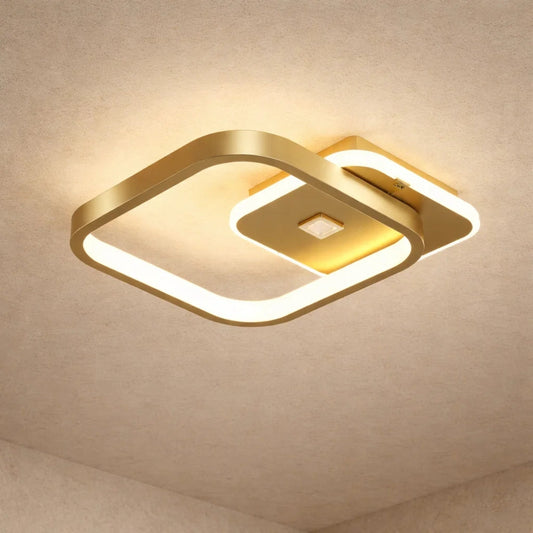 Plafonnier Leds - Halo Sensoriel Moderne | Lumivra -  |   Delvanie