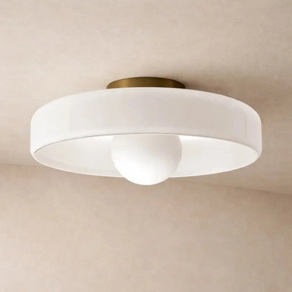 Plafonnier Luminaire Led - Halo Solaire Contemporain | Heliora -  |   Delvanie