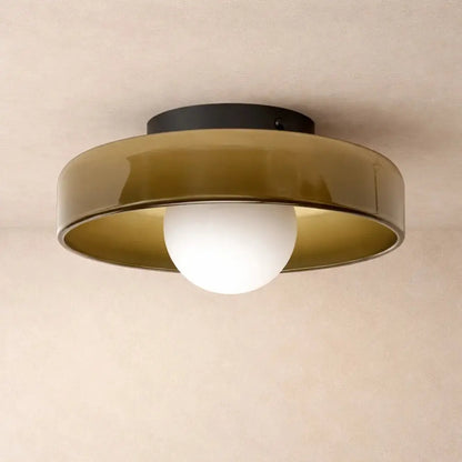 Plafonnier Luminaire Led - Halo Solaire Contemporain | Heliora -  |   Delvanie