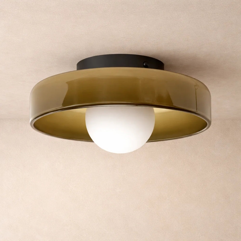 Plafonnier Luminaire Led - Halo Solaire Contemporain | Heliora -  |   Delvanie