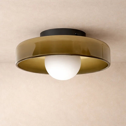 Plafonnier Luminaire Led - Halo Solaire Contemporain | Heliora -  |   Delvanie