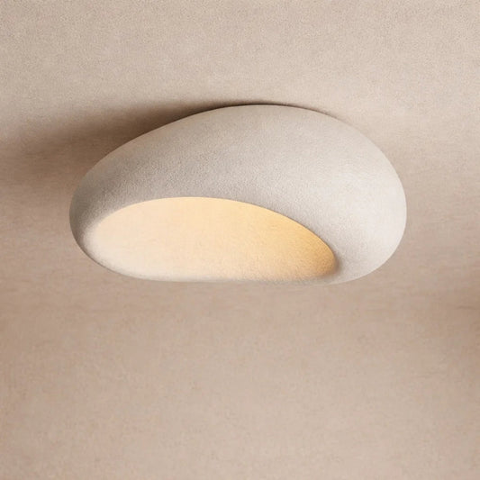 Plafonnier à led - Épure Wabi-Sabi | Miyoka -  |   Delvanie