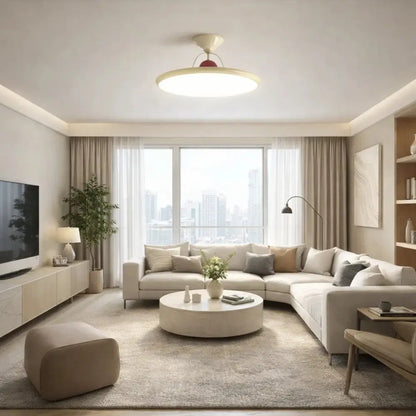 LED Plafondlamp voor Woonkamer - Halo Hedendaags Zacht | Solynor