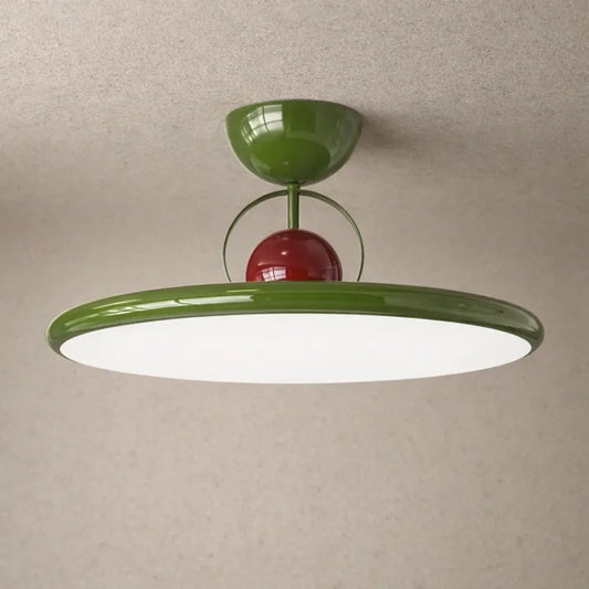 Plafonnier LED pour Salon - Halo Contemporain Doux | Solynor